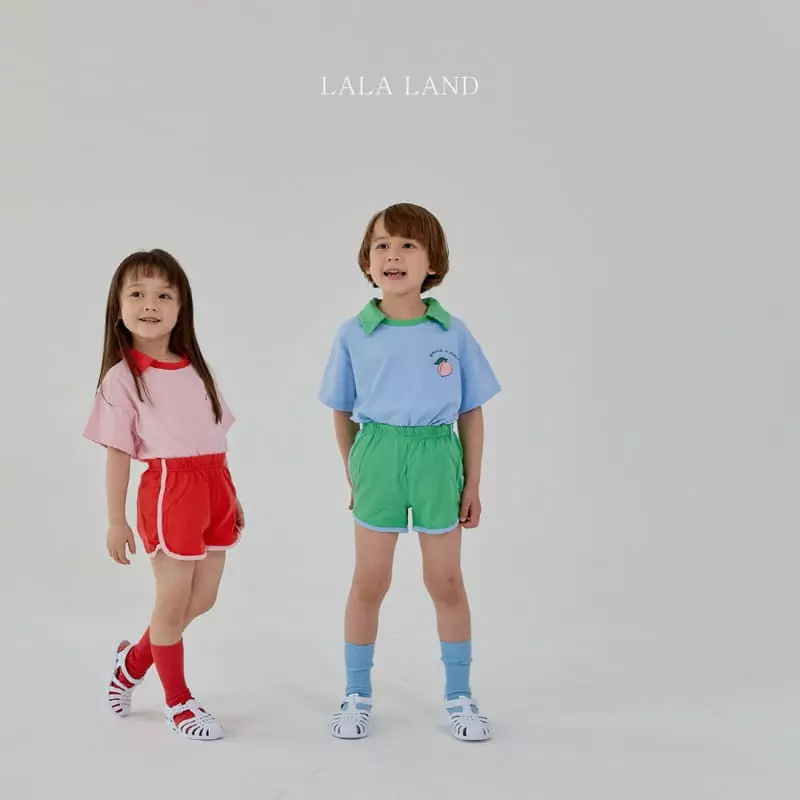 Lalaland - Korean Children Fashion - #magicofchildhood - Fruit Top Bottom Set - 3