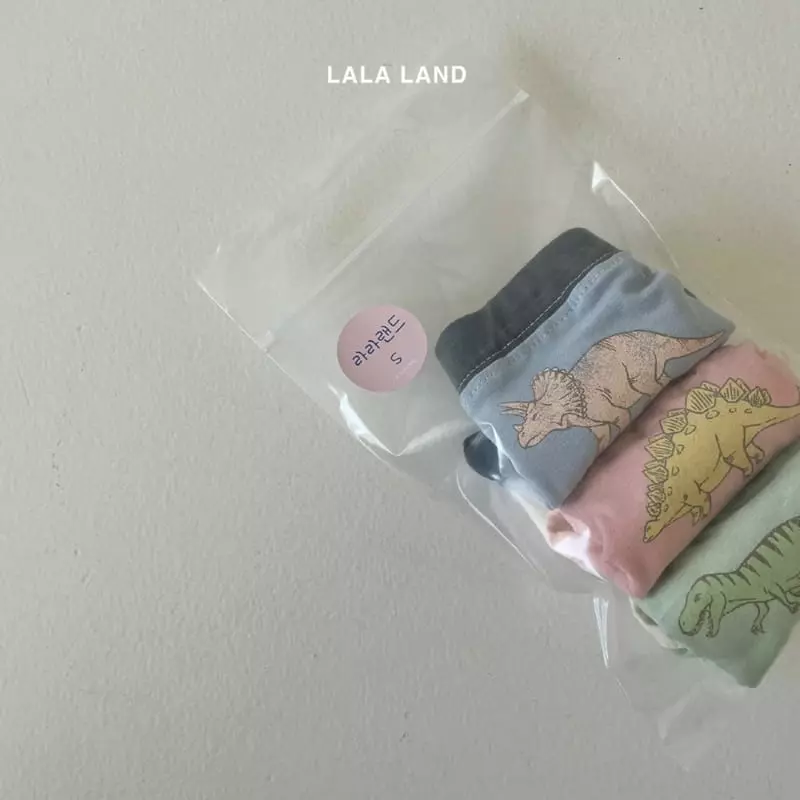 Lalaland - Korean Children Fashion - #magicofchildhood - Dino Underwear Set - 6