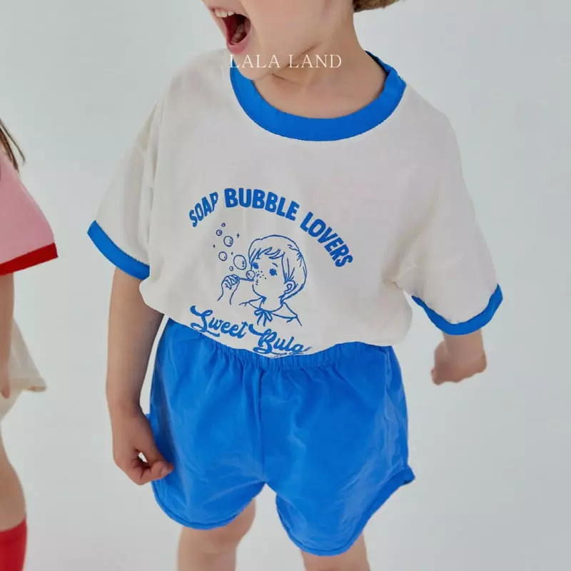 Lalaland - Korean Children Fashion - #minifashionista - Bouble Color Tee - 5