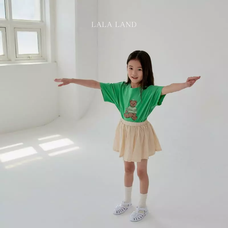 Lalaland - Korean Children Fashion - #minifashionista - Shirring Skirt - 9