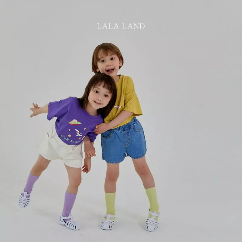 Lalaland - Korean Children Fashion - #prettylittlegirls - Space Tee - 7