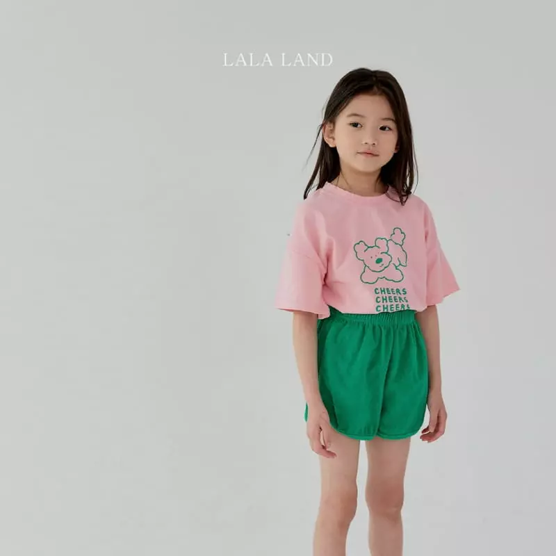 Lalaland - Korean Children Fashion - #prettylittlegirls - Terry SHOrts - 2