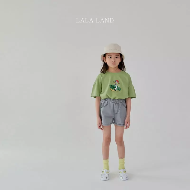 Lalaland - Korean Children Fashion - #prettylittlegirls - Denim Shorts - 11