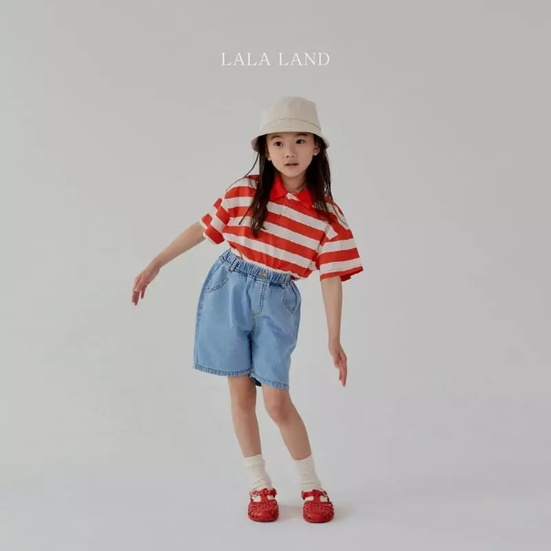 Lalaland - Korean Children Fashion - #prettylittlegirls - Rugby Tee - 6
