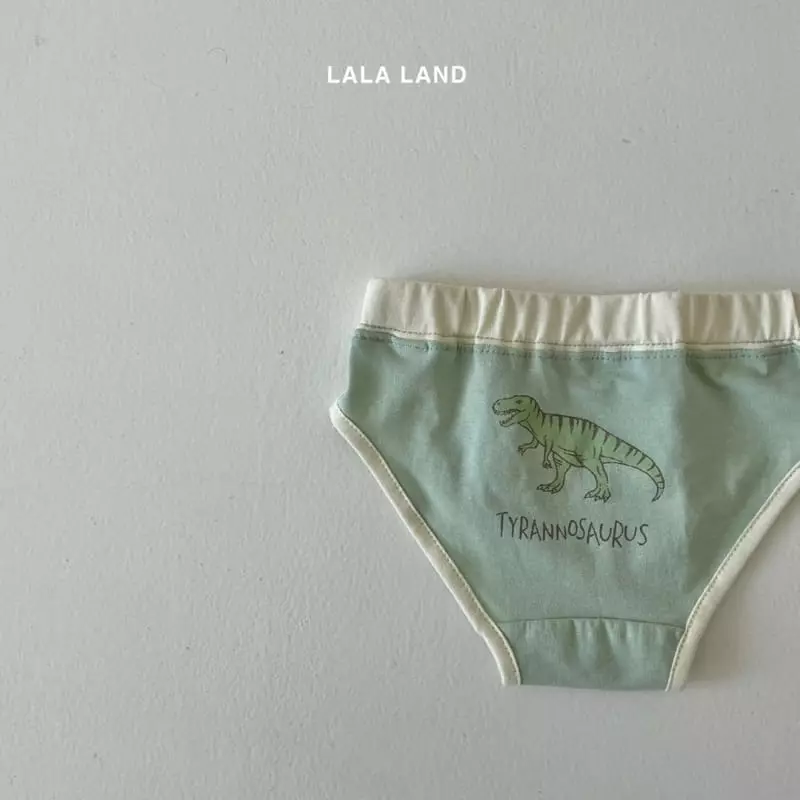 Lalaland - Korean Children Fashion - #prettylittlegirls - Dino Underwear Set - 8