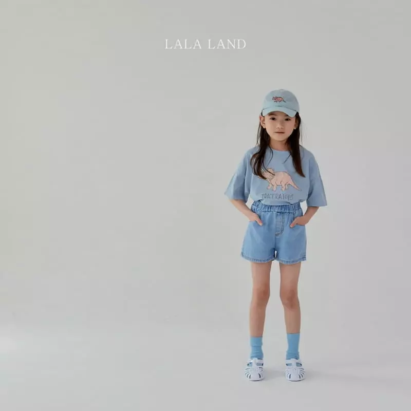 Lalaland - Korean Children Fashion - #toddlerclothing - Dino Tee - 4