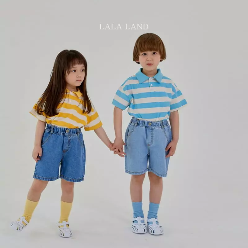 Lalaland - Korean Children Fashion - #stylishchildhood - Rugby Tee - 9