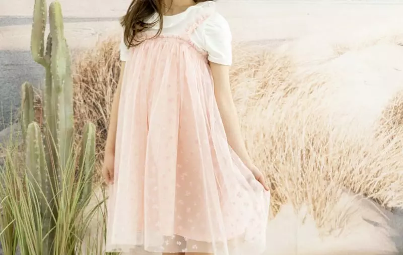 Le Bev - Korean Children Fashion - #childofig - Basic Frill Tee - 2