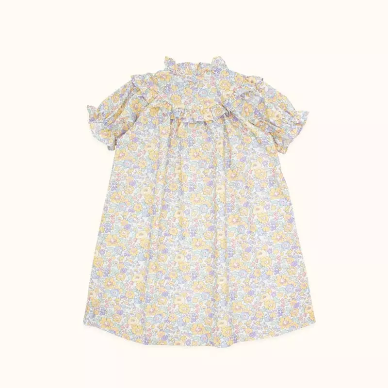 Le Bev - Korean Children Fashion - #kidsshorts - Summer Daisy One-piece - 5