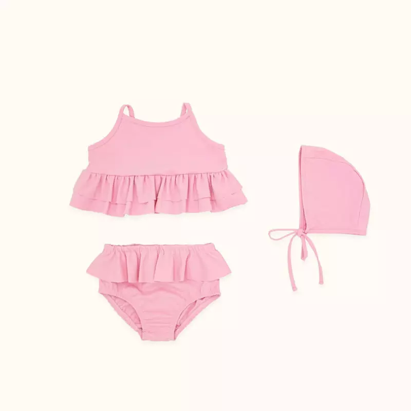 Le Bev - Korean Children Fashion - #kidsshorts - Summer Frill Swimwear