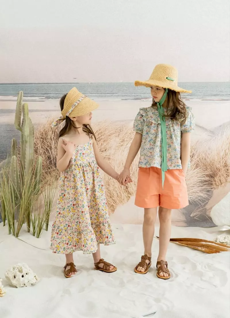 Le Bev - Korean Children Fashion - #kidzfashiontrend - Mari Straw Hat - 11