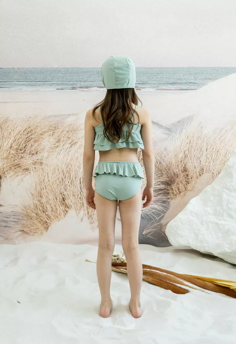 Le Bev - Korean Children Fashion - #kidzfashiontrend - Summer Frill Swimwear - 3