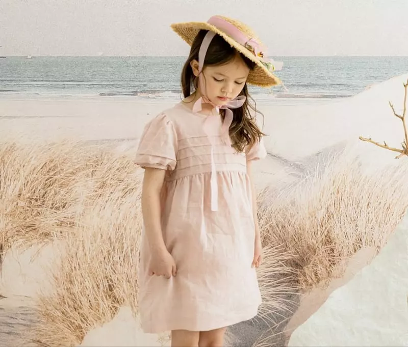 Le Bev - Korean Children Fashion - #minifashionista - Piuny Straw Hat - 2