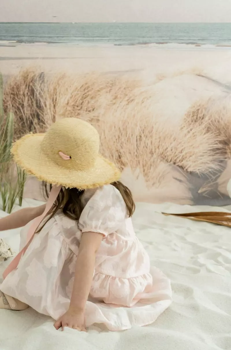 Le Bev - Korean Children Fashion - #prettylittlegirls - Mari Straw Hat - 2