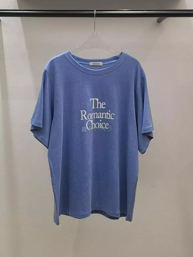 Lefav - Korean Women Fashion - #womensfashion - Romantic Tee - 4