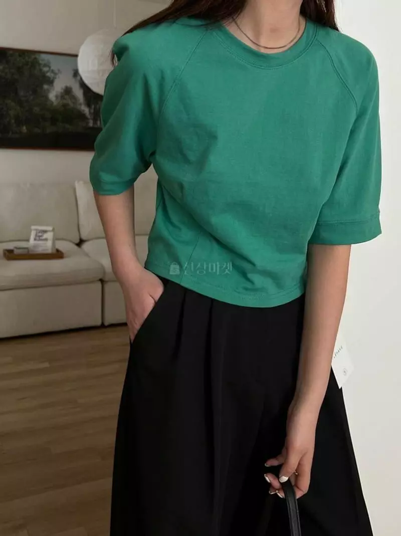 Lefav - Korean Women Fashion - #momslook - Bony Zipper Tee - 3