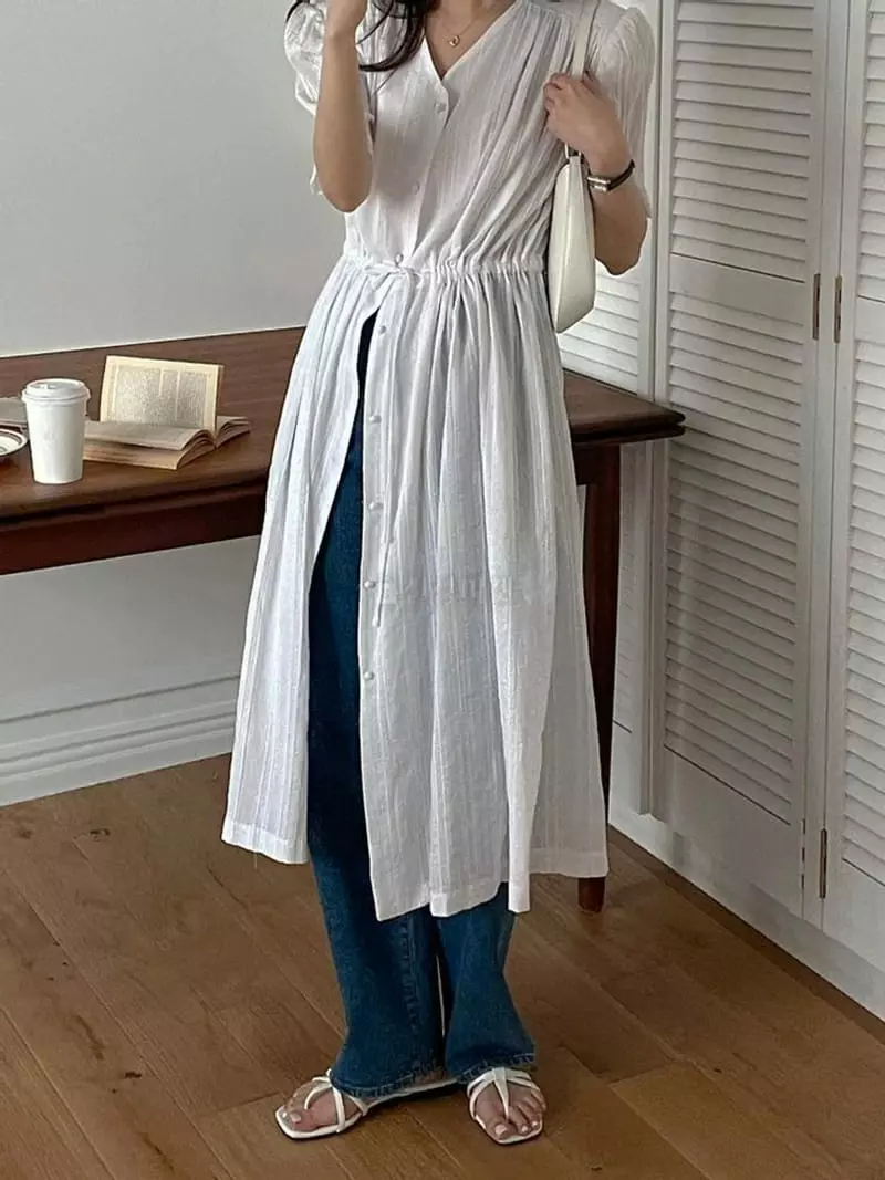 Lefav - Korean Women Fashion - #momslook - Robe One-pice - 3