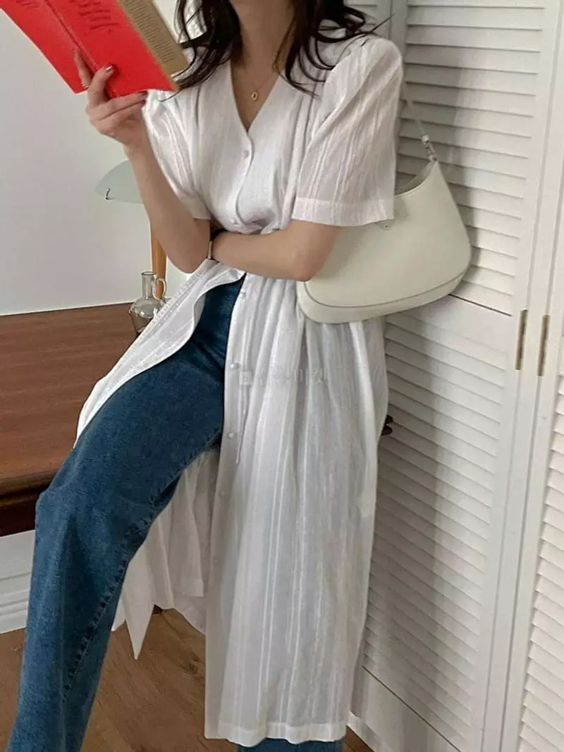 Lefav - Korean Women Fashion - #momslook - Robe One-pice - 4
