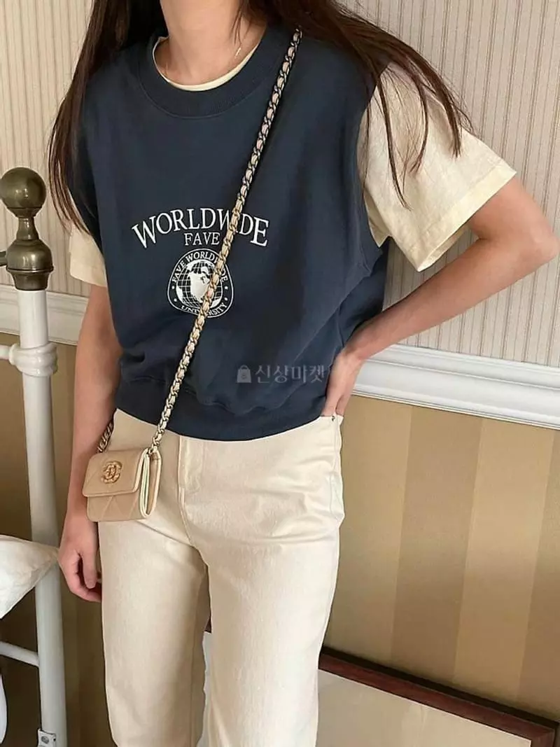 Lefav - Korean Women Fashion - #shopsmall - World Vest - 2