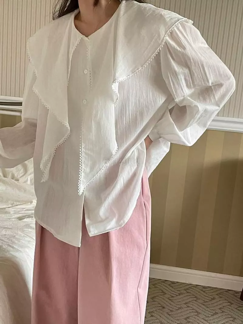 Lefav - Korean Women Fashion - #womensfashion - Melo Blouse - 2