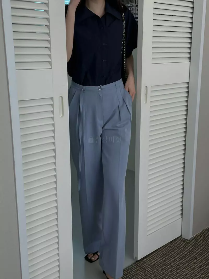 Lefav - Korean Women Fashion - #womensfashion - Belt Pants