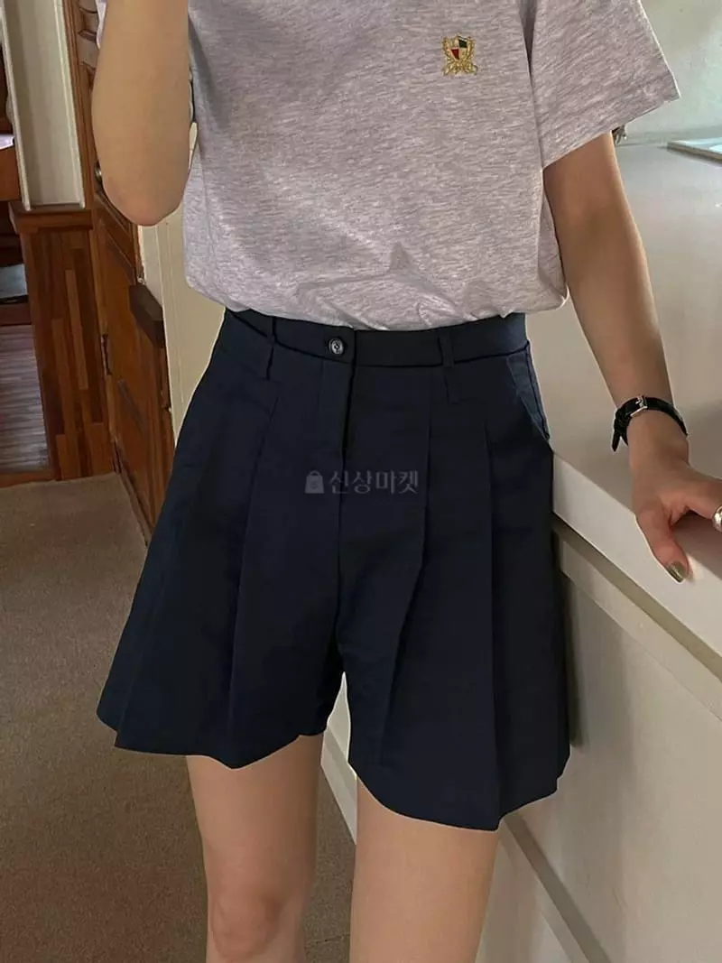 Lefav - Korean Women Fashion - #momslook - Low Shorts - 4