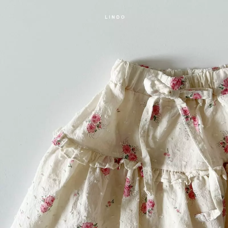 Lindo - Korean Children Fashion - #designkidswear - Vivi Flower Skirt - 2