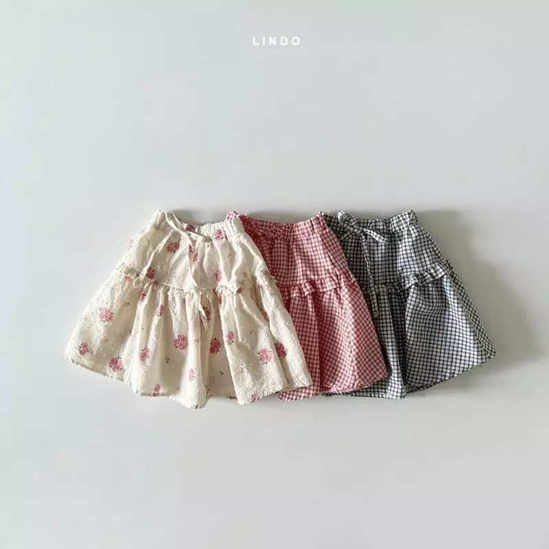 Lindo - Korean Children Fashion - #discoveringself - Vivi Flower Skirt - 3