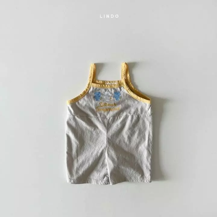 Lindo - Korean Children Fashion - #fashionkids - Bear Friend Jumpsuit