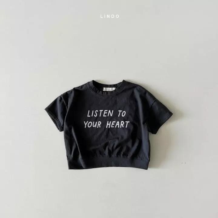 Lindo - Korean Children Fashion - #kidsshorts - Listen Tee - 3