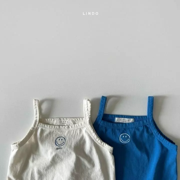 Lindo - Korean Children Fashion - #kidzfashiontrend - Smile String Sleeveless