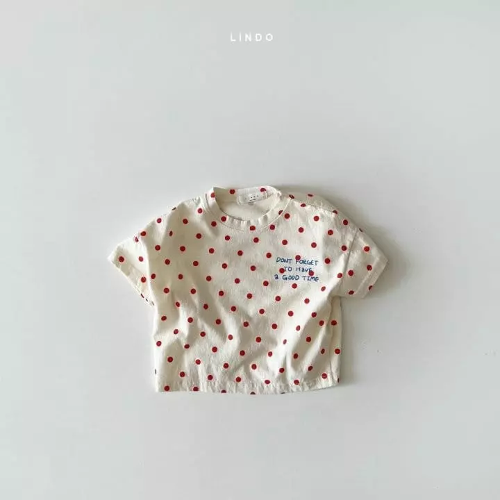 Lindo - Korean Children Fashion - #magicofchildhood - Dot Tee
