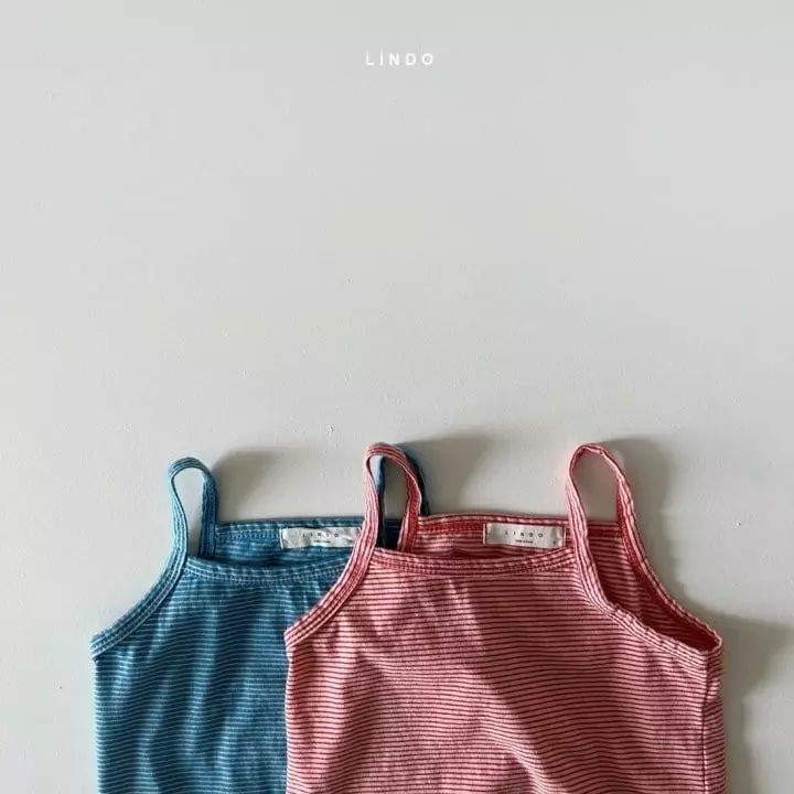 Lindo - Korean Children Fashion - #magicofchildhood - Stripes Sleeveless - 3