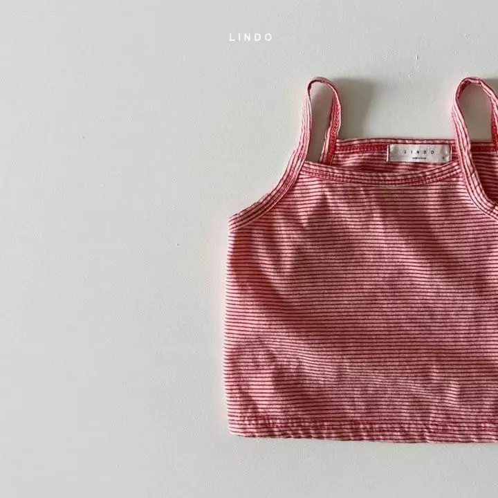 Lindo - Korean Children Fashion - #magicofchildhood - Stripes Sleeveless - 4