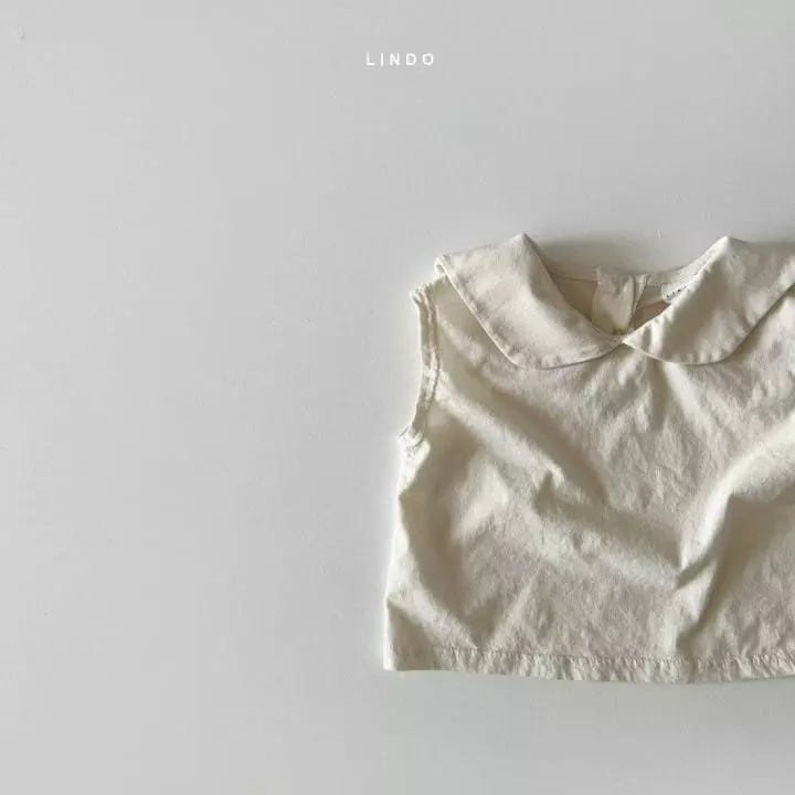 Lindo - Korean Children Fashion - #prettylittlegirls - Collar Tee - 2