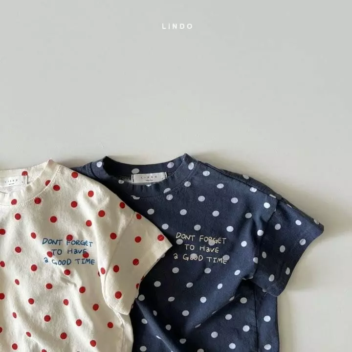 Lindo - Korean Children Fashion - #prettylittlegirls - Dot Tee - 3