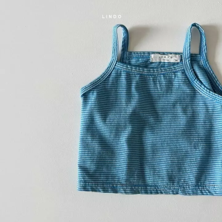 Lindo - Korean Children Fashion - #prettylittlegirls - Stripes Sleeveless - 5