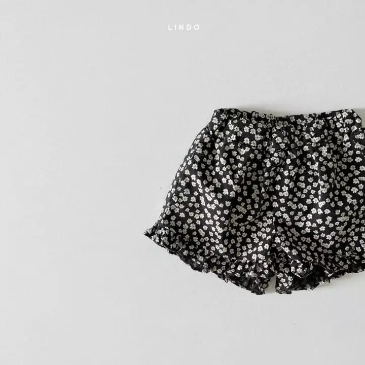 Lindo - Korean Children Fashion - #toddlerclothing - Frill Flower Shorts - 4