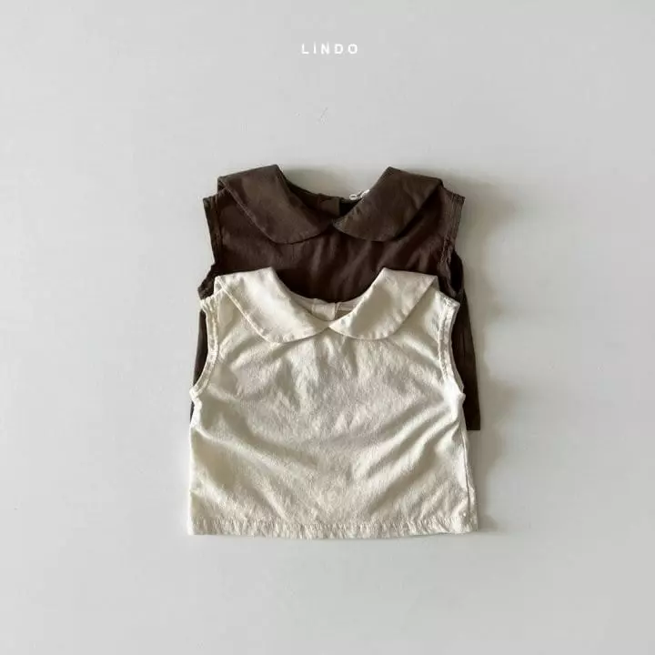 Lindo - Korean Children Fashion - #todddlerfashion - Collar Tee - 3