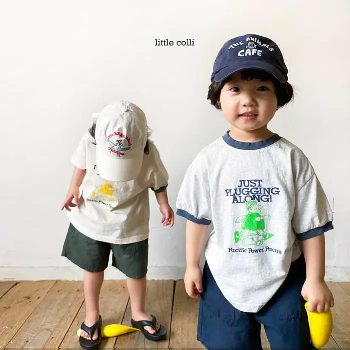 Little Colli - Korean Children Fashion - #childofig - Jogging Tee - 12