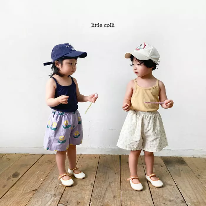 Little Colli - Korean Children Fashion - #childofig - Linen Flower Pants - 10