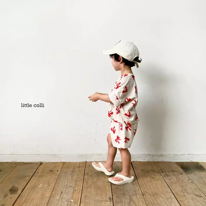 Little Colli - Korean Children Fashion - #childrensboutique - Couple Top Bottom Set - 10