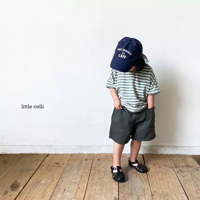 Little Colli - Korean Children Fashion - #childrensboutique - Linen Shorts