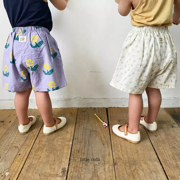 Little Colli - Korean Children Fashion - #childrensboutique - Linen Flower Pants - 12
