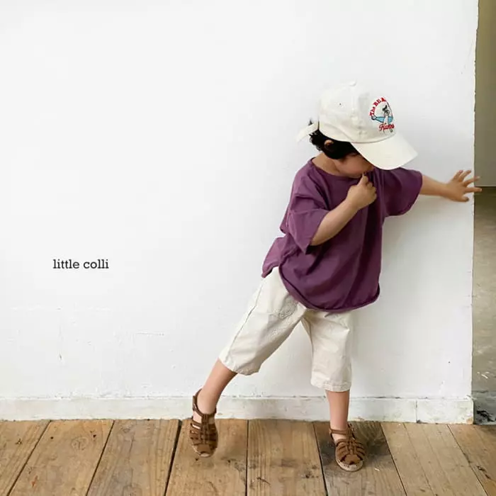 Little Colli - Korean Children Fashion - #childrensboutique - Circle Basic Tee - 4