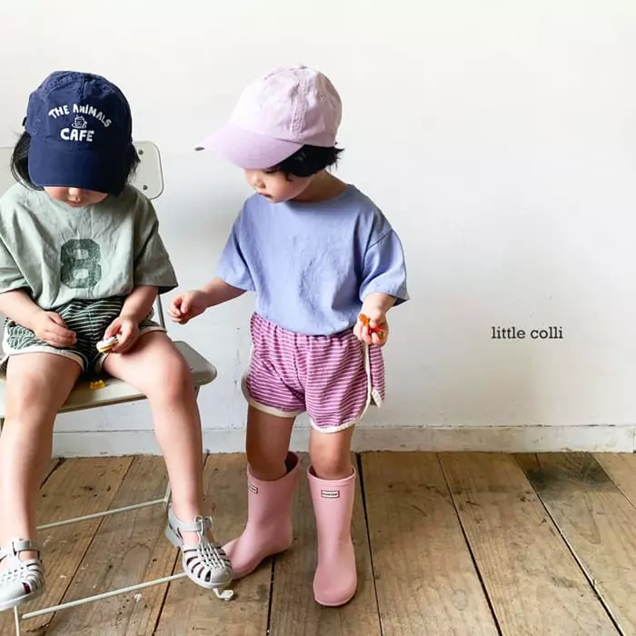 Little Colli - Korean Children Fashion - #discoveringself - Stripes Shorts - 6