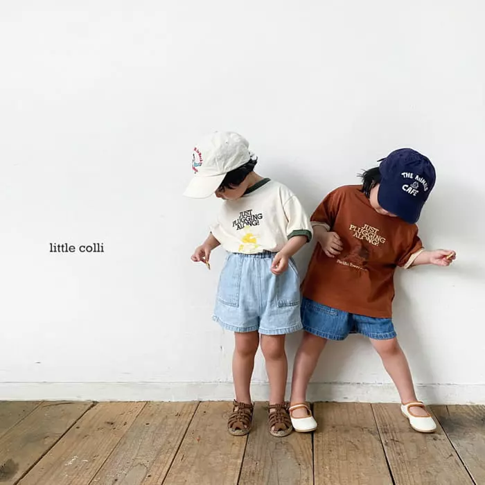 Little Colli - Korean Children Fashion - #discoveringself - Jogging Tee - 2