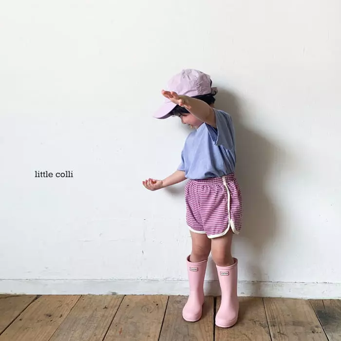 Little Colli - Korean Children Fashion - #fashionkids - Stripes Shorts - 7