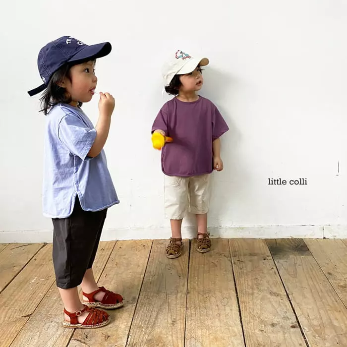 Little Colli - Korean Children Fashion - #fashionkids - Circle Basic Tee - 6