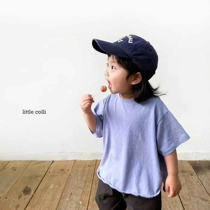 Little Colli - Korean Children Fashion - #kidsshorts - Circle Basic Tee - 7